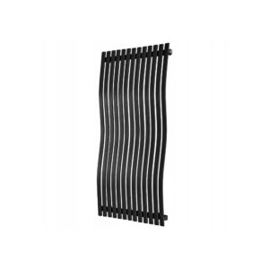 Grzejnik dekoracyjny łazienkowy Agnieszka 57x120 czarny mat 1250 W